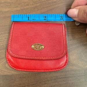 Gucci Red Coin Pouch